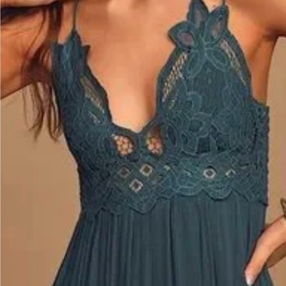 Free People One Adella Maxi Dress small